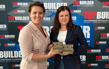 Tytuł TOPBuilder 2023 dla szkła ORAÉ