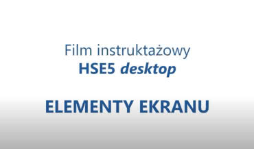 Uponor HSE5 dekstop: ELEMENTY EKRANU